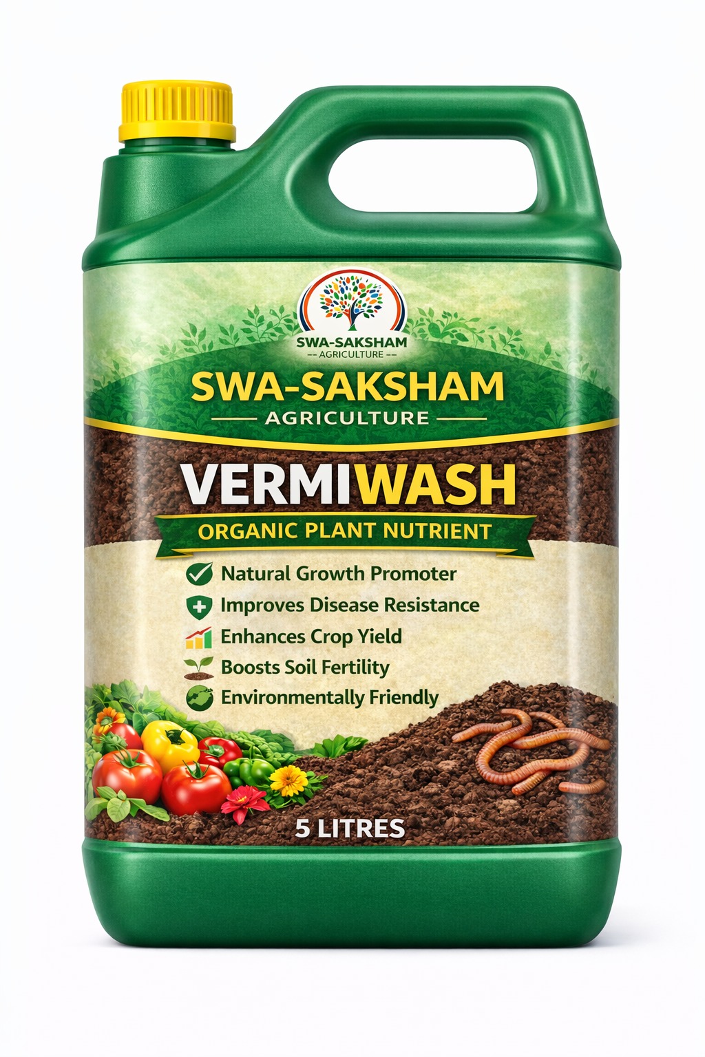VermiWash Liquid Bio-Fertilizer